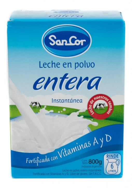 SalemmaOnline  LECHE EN POLVO ENTERA X 800 GR