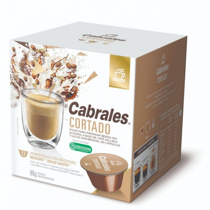 Aulait Skinny Descremado - Caja x16 Capsulas Dolce Gusto