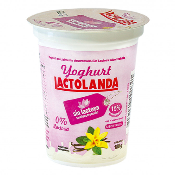 YOGHURT TREBOL ENTERO SIN LACTOSA NATURAL 350GR.