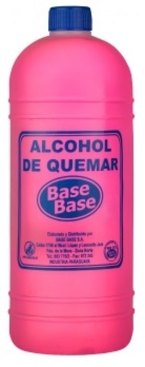 Alcohol de Quemar GLORIMAR - 500 mL