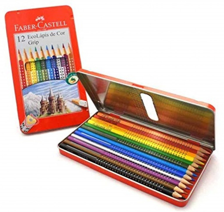 LAPICES DE COLORES X12UND + ECOLAPICES GRAFITO - FABER CASTELL